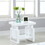 Naomi High Glossy White Rectangular End Table B062P153624