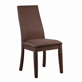 Charleston Chocolate and Espresso Dining Chair (Set of 2) B062P153677