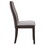 Charleston Taupe and Espresso Upholstered Dining Chair (Set of 2) B062P153678