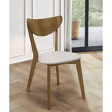 Markus Tan and Chestnut Curved Backs Dining Chair (Set of 2) B062P153700