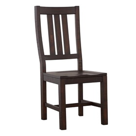 Wickham Vintage Java Slat Back Side Chair (Set of 2) B062P153704