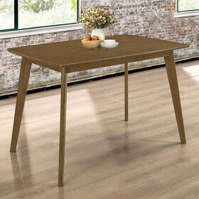 Morlins Retro Chestnut Dining Table with Angled Legs B062P153717