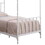Leena Betony White Twin Canopy Bed B062P153740