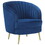 Marsden Blue Channel Tufted Chair B062P153756