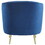 Marsden Blue Channel Tufted Chair B062P153756