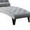 Fiona Grey Tufted Chaise B062P153758