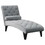 Fiona Grey Tufted Chaise B062P153758