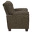 Esmerelda Brown Pillow Top Arm Chair B062P153774