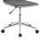 Chelmsford Grey and Chrome Armless Office Chair with Casters B062P153799