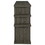 Gerard Weathered Grey 3-Tier Open Back Bookcase B062P153824