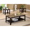 Trenton Cappuccino 3-Piece Faux Marble Top Occasional Set B062P153834