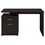 Dexter Cappuccino 2-Drawer Reversible Office Desk B062P153862