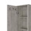 Brett Concrete Gray 3 Broom Hangers Tall Storage Cabinet
