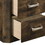 Rustic Walnut 2-drawer Nightstand B062P181320