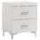 White 2-drawer Nightstand B062P181342