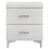 White 2-drawer Nightstand B062P181342