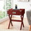 B062P181372 Red+Wood+Primary Living Space+Contemporary+Drawers
