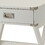 White 1-drawer End Table B062P181374