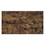 Rustic Oak Coffee Table with Sliding Barn Door B062P181423