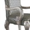 Grey and Vintage Bone White Arm Chairs (Set of 2) B062P182716