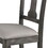 Tan and Weathered Grey Open Back Side Chairs (Set of 2) B062P182723