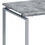 Grey and Silver Occasional Set with Trestle Base B062P185644