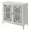 White Console Table with 2 Doors B062P185652