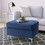 B062P185661 Blue+Fabric+Metal+Primary Living Space+Solid+Blue