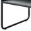 Concrete Grey and Black 1-shelf Coffee Table B062P185664