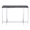 Grey and Chrome Rectangle Sofa Table B062P185680