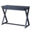 Charcoal 1-Drawer Writing Desk with X-shaped Base B062P185695