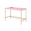 B062P186430 Pink+Wood+Metal+Writting Desk+Office+Modern