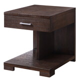 Walnut 1-drawer End Table B062P186490