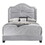 Grey Queen Panel Bed B062P186492