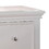 White 2-drawer Nightstand B062P186509