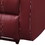 Red Power Recliner with USB Port B062P186517