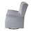 Grey Swivel Chair with Glider B062P186520