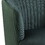 Green and Gold Tufted Back Barrel Chair B062P186526