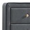 Light Grey Upholstered 6-drawer Double Dresser B062P186553