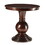 Espresso Accent Table with Pedestal Base B062P189135