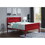 B062P189165 Red+Metal+Box Spring Not Required+Full+Iron