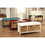 Beige and Teal Bench with 3-Drawer B062P189199