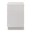 White High Gloss 3-Drawer Nightstand B062P191043