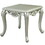 Champagne End Table with Metal Leg B062P191055