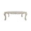 Bone White Coffee Table with Claw Leg B062P209071