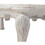 Bone White Coffee Table with Claw Leg B062P209071