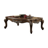 Antique Oak Coffee Table with Queen Anne Legs B062P209096