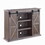 Rustic Natural 2-Door TV Stand B062P209173