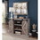 Rustic Natural 2-Door TV Stand B062P209173