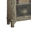 Weathered Grey 2-Door Console Cabinet with 3 Drawer B062P209188